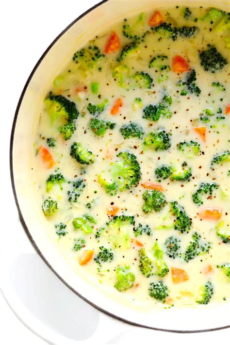 Broccoli Cheese Soup Gimme Some Oven