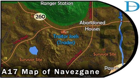 Navezgane Map ☠ 7 Days To Die Alpha 17 Youtube
