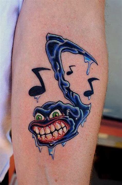 Music speaker tattoo for men: 100 Music Tattoo Designs For Music Lovers