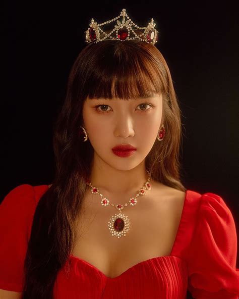 Jeju, south korea · height: Red Velvet's Seulgi & Joy are queens in red for 'La Rouge ...