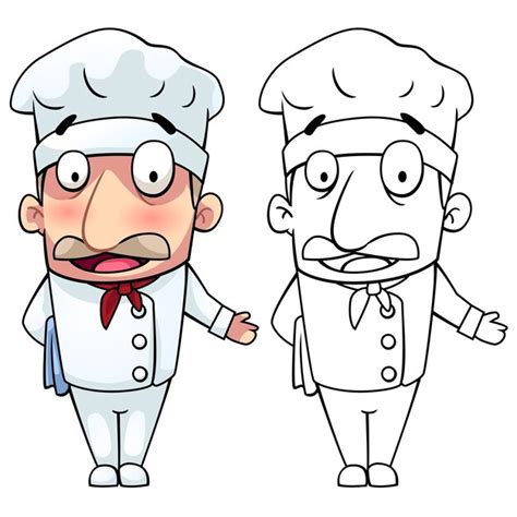 Premium Vector Chef Cartoon Character