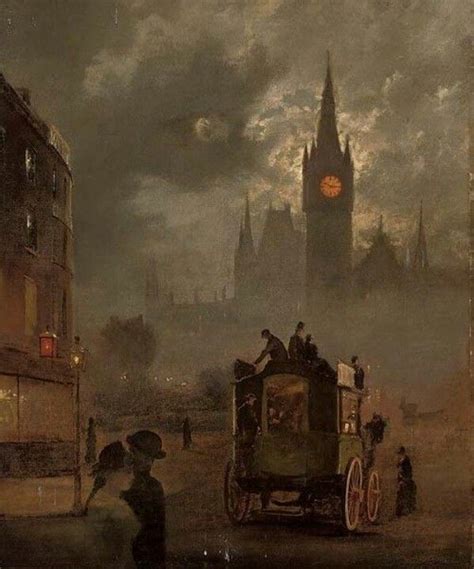 London Fog 19th Century Paintings London Art 19th Century Art