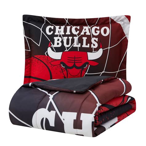 Chicago Bulls Nba Officially Licensed Comforter Set Sweet Home Collection