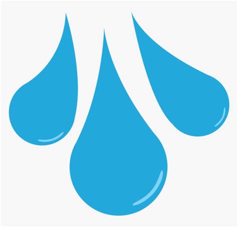 Water Drop Cartoon Clipart Raindrops Transparent Png Water Drops Png