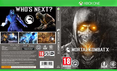 Mortal Kombat X Xbox One Ultra Capas