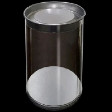 Plain Transparent Pvc Cylinder Container For Packaging Capacity 250