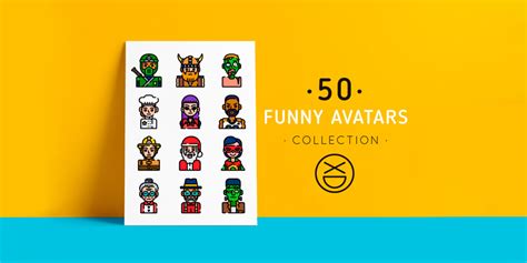 Freebie Collection Of 50 High Quality Funny Avatars Ewebdesign