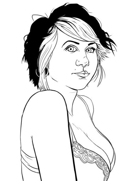 A Picture Of Quinne Suicide I Find Myself Drawing