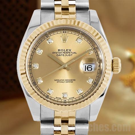 Rolex Datejust 41mm M126333 0012 Mens Jubilee Bracelet Champagne Dial