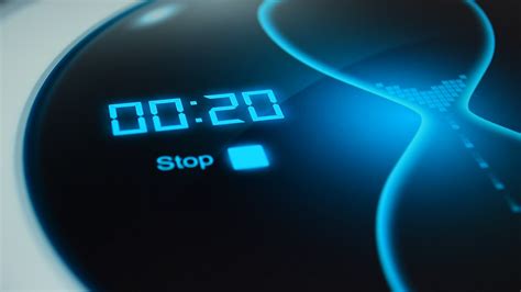 Digital timer, countdown 20 seconds. Stock Video Footage - Storyblocks