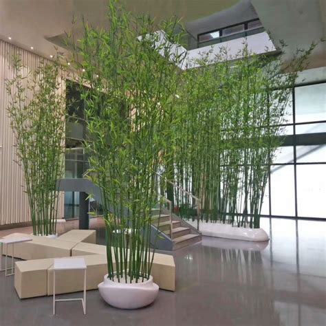Chinese Plastic Bamboo Tree Artificial Bamboo Potted Plants For