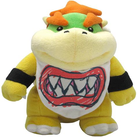 Super Mario All Star Collection 8 Inch Plush Bowser Jr