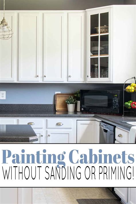 Painting Kitchen Cabinets Without Sanding Kitchen Cabinet Ideas