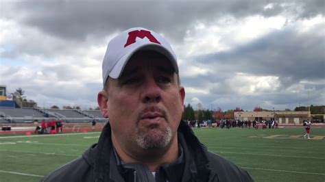 Muskegon Head Coach Shane Fairfield Following Opening Round Playoff Win Over Marquette Youtube