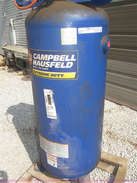 1999 Campbell Hausfeld 60 Gallon Vertical Air Compressor In Red Oak Ia