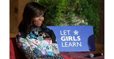 Michelle Obama Hosted The Let Girls Learn Session In Partnership With Michelle Obama And