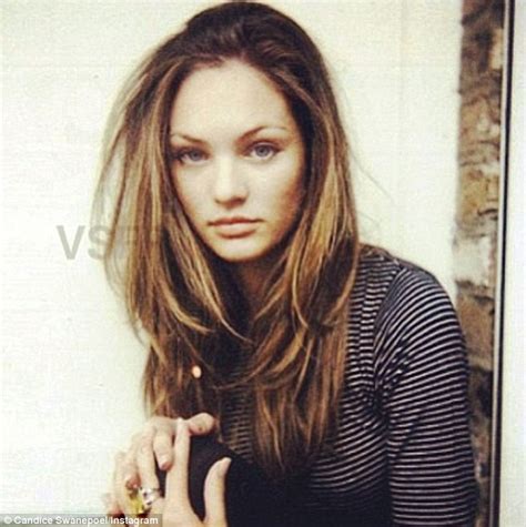Candice Swanepoel Seen With Brown Hair And Youthful Look In Polaroid