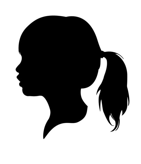 Child Silhouette Profile at GetDrawings | Free download