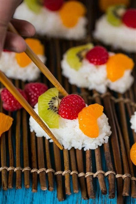 7 Colorful Frushi Fruit Sushi Recipes To Serve This Summer