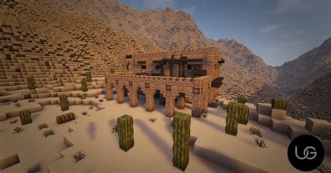 Arabic Desert House By Chingom Minecraft Project