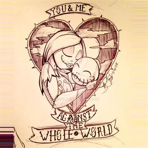 You And Me Against The Whole World By Jrg On Deviantart