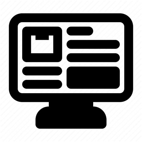Dashboard Monitor Screen Automation Pc Icon Download On Iconfinder