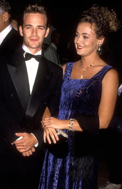 Luke Perry And Minnie Sharp At The 1992 Carousel Of Hope Ball Before