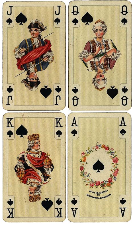 Antique French Playing Cards Free Large Printables