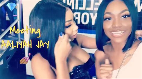 meeting aaliyah jay vlog beautycon 2019 youtube