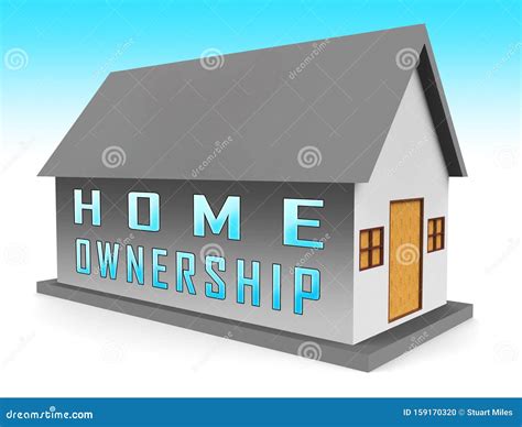 Home Ownership Icon Means Property Homeownership Investment Or Dream