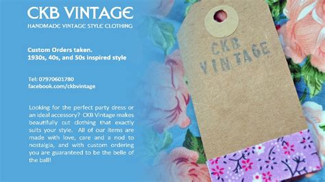 Ckb Vintage Pop Up Shop A Creative And Arts Crowdfunding Project In