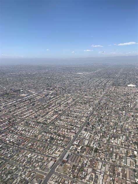 A Descent Into The Endless Sprawl Of The Greater Los Angeles Area From