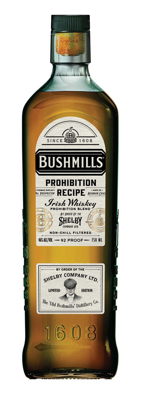 Bushmills Prohibition Recipe Limited Edition Irish Whiskey 750ml Lisa