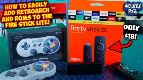 Make The Amazon Fire Stick Lite A Retro Gaming Machine Easily How To