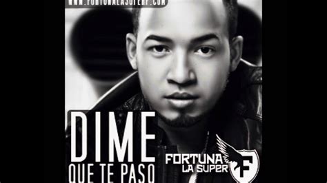 Fortuna La Super F Dime Que Te Paso Audio Trailer Official Youtube