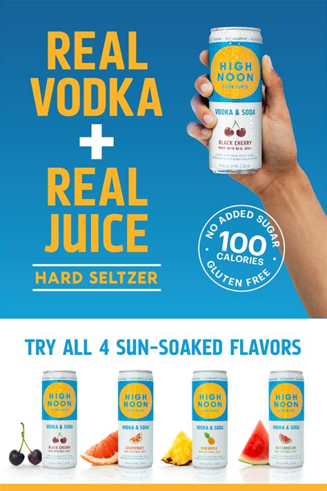 High Noon Hard Seltzer Nutrition Facts