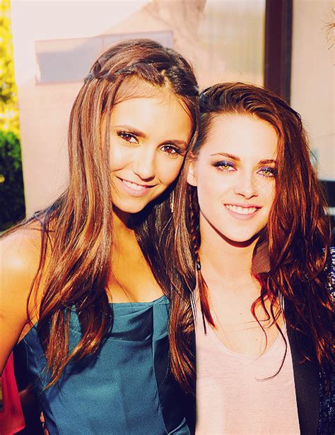 Most Popular Tags For This Image Include Kristen Stewart Nina Dobrev