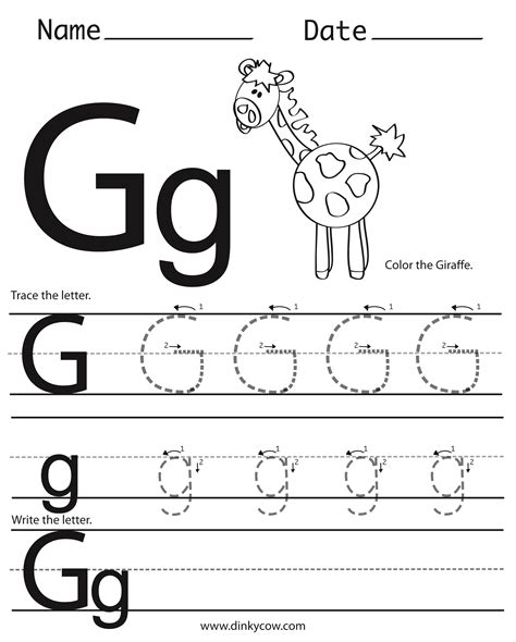 View 10 Letter G Worksheet Pictures Small Letter Worksheet