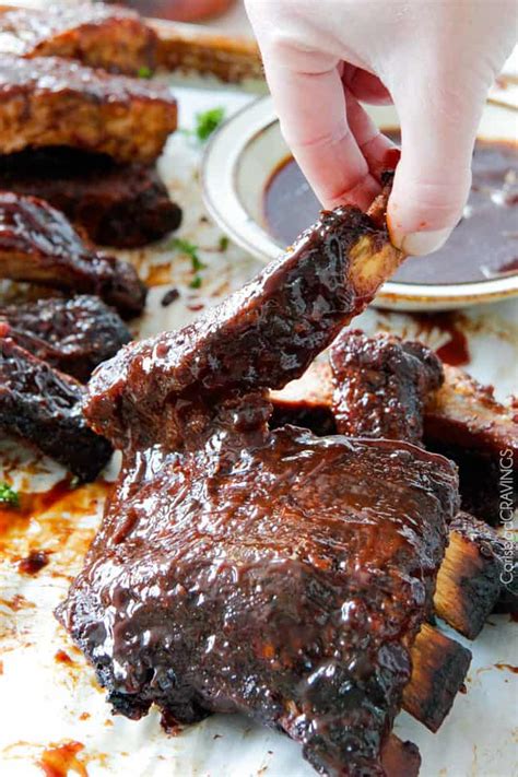 Slow Cooker Barbecue Ribs Video Carlsbad Cravings