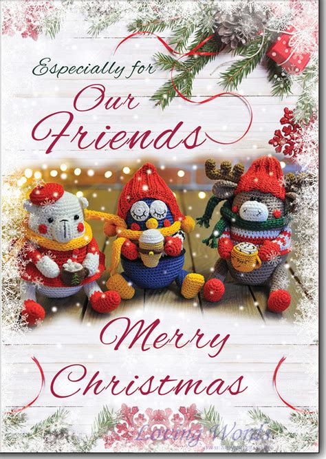 For Special Friends At Christmas Greeting Cards By Loving Words