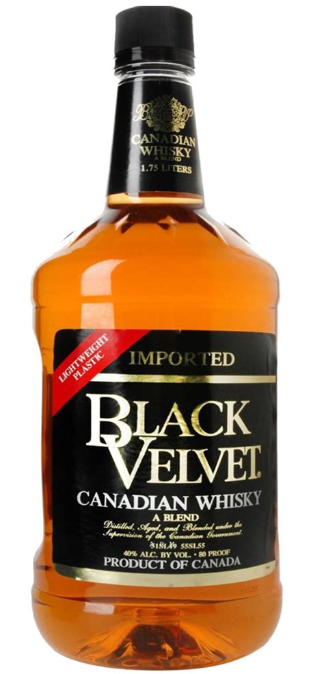 Black Velvet Canadian Whisky 750ml Pet Luekens Wine And Spirits