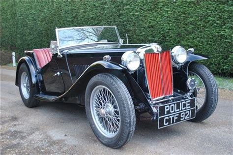 Best match ending newest most bids. 1938 MG TA Police Car in Historics 12th March Auction ...