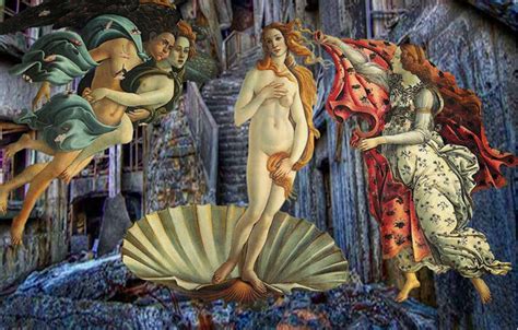 PINACOTECAFONTANA Fontana El Nacimiento De Venus Botticelli