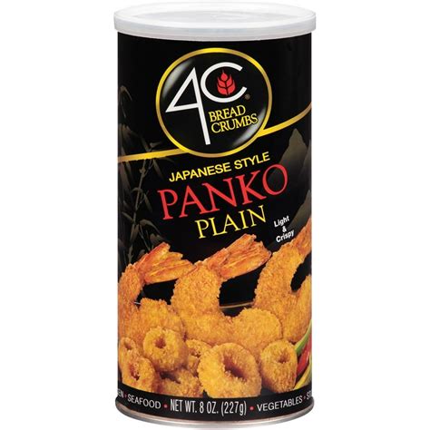 4c Japanese Style Panko Bread Crumbs Plain 8 Oz