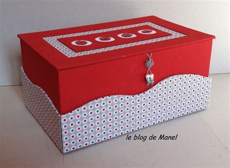 une boite à couture le blog de manel boîte à couture cartonnage boite