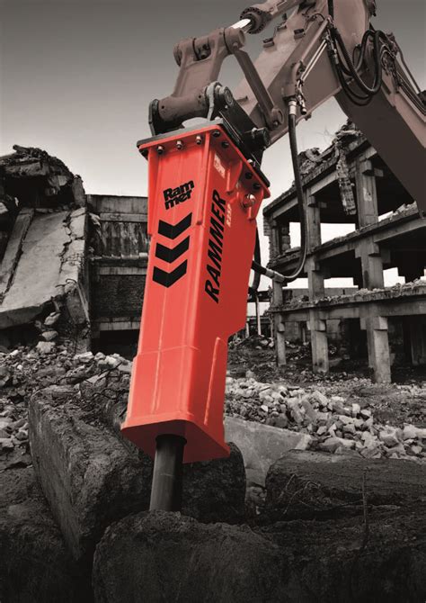 Rammer Performance Hydraulic Hammers And Rock Hammers Groundtec Equipment