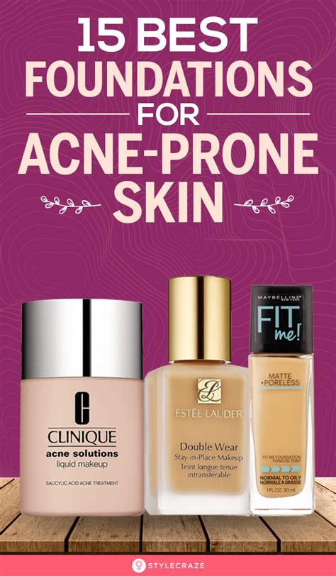 19 Best Foundations For Acne Prone Skin Top Picks Of 2022 Artofit