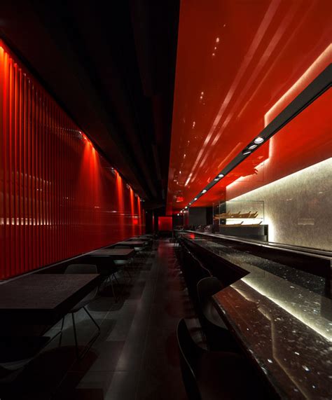 Zen Sushi Restaurant Carlo Berarducci Architecture Archdaily