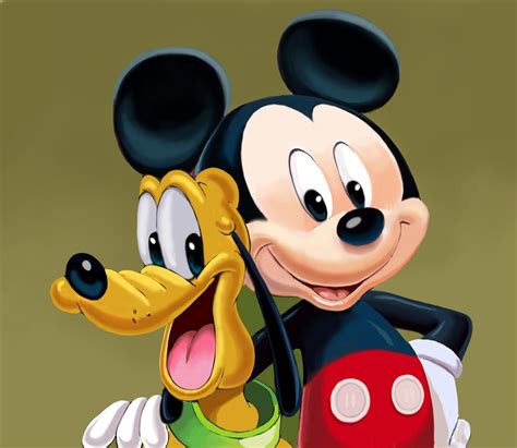 Mickey Mouse And Pluto By Zdrer456 On Deviantart Mickey Mouse