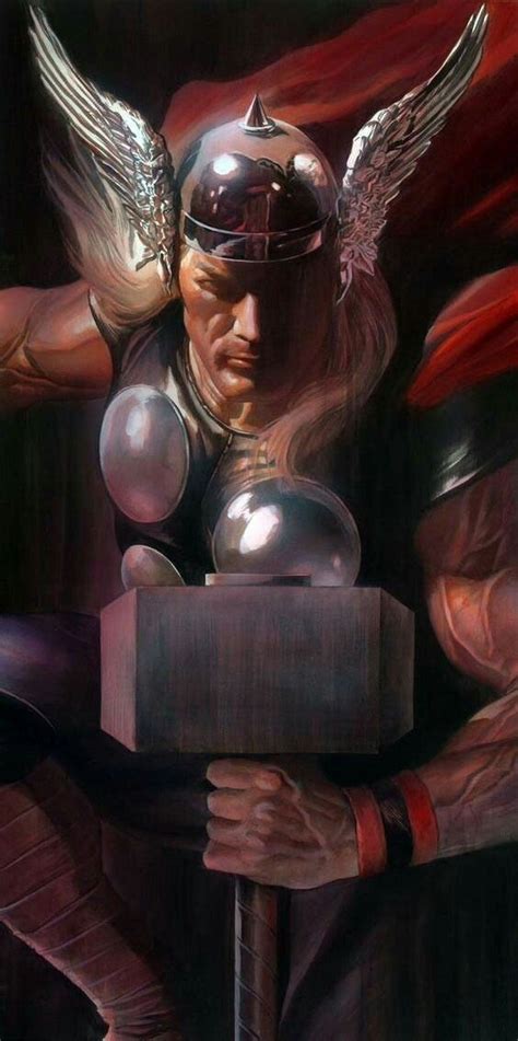 Thor By Alex Ross Alex Ross Superhero Art Marvel